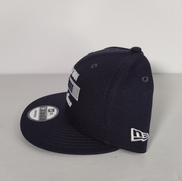 NY Yankees New Era Navy Snapback Hat - Picture 2 of 5